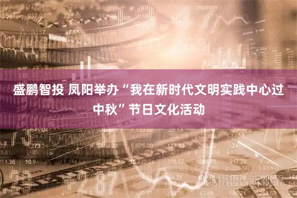 盛鹏智投 凤阳举办“我在新时代文明实践中心过中秋”节日文化活动