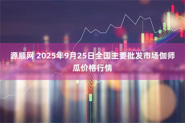 源顺网 2025年9月25日全国主要批发市场伽师瓜价格行情